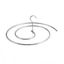 1 Pc Foldable Spiral Clothes Drying Rack, Bedsheet/Blanket Hanger, Creative Circular Clothesline Rack