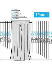 1pc Self-Adhesive Portable 100% Blackout Window Curtain, No Drilling Needed Sunshade Fabric For Windows, Doors, Bedrooms, Basements - Heat Insulation, Darkening Kitchen & Room, Suitable For All Seasons,Fall Decor,Autumn Decor,Room Decor