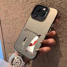 Funda de teléfono 1 Uds Phone16PROMAX/16PLUS/16PRO/16/15PROMAX/15PLUS/15PRO/15/14PROMAX/14PLUS/14PRO/14/13PROMAX/13PRO/13/12PROMAX/12PRO/12/11Promax/11Pro/11/Xsmax Phone - Blanco - Ver 5