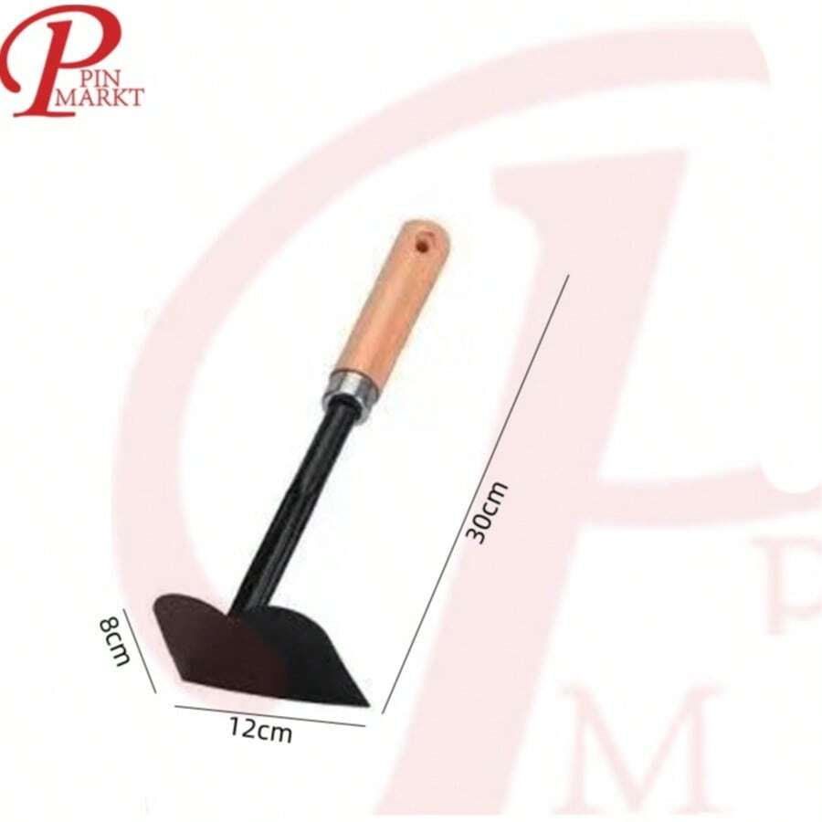 Herramientas de Jardinería Portátiles Rastrillo Micro Paisajismo Madera Antideslizante y Transplante - 04570 - Ver 1