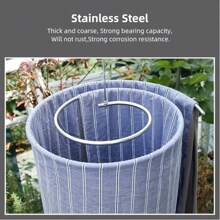 1 Pc Foldable Spiral Clothes Drying Rack, Bedsheet/Blanket Hanger, Creative Circular Clothesline Rack