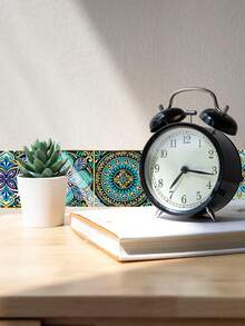 10 Pieces / 20 Pieces Of Colourful Mandala Pattern PVC Self-Adhesive Wallpaper, With A Strong Adhesive Backing, Without Professional Tools, Tear Off The Protective Film Can Be Easily Pasted, Waterproof And Oilproof Performance Is Excellent, Wall Paper Wall Stickers Room Decor Wall Decor Wall Sticker - Multicolor - View 13