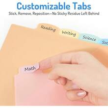 Forvencer 8 Count Dividers 3 Ring Binder, Binder Dividers With Pocket US Letter Size, Binder Dividers With Tabs Office And Home Organization, Multicolor, 1 Set