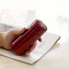 1pc 160ml/5.41oz 304 Stainless Steel Vacuum Flask, Portable Pocket Tumbler, Suitable For Outdoor Camping And Hiking