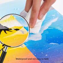 75ML/2.53oz Montmartre 丙烯颜料 手绘纺织绘画颜料 适合艺术初学者