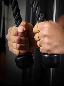 Guantes de vaca antideslizantes con almohadillas de tela tejida antideslizante, adecuados para entrenamiento de fuerza, gimnasia y dominadas, proporcionan protección para la palma para actividades de fitness y deportes. Accesorios de fitness, deportes, gimnasio, entrenamiento en casa, guantes de fitness para mujeres, guantes de boxeo, guantes de fitness, guantes de gimnasio, guantes de fitness para hombres