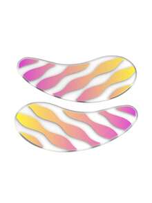 Blackwings 硅胶自粘式可重复使用眼膜，用于提拉和淡化黑眼圈、冷却凝胶眼贴、睫毛延长隔离、睫毛烫隔离垫、可重复使用的睫毛延长工具 - 彩色 - 查看 31