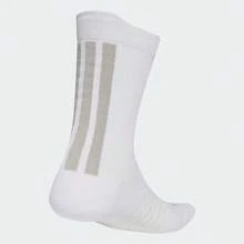 Adidas RUNxCLIMA 袜子，男女通用长袜 JN3561 - 白色 - 查看 2