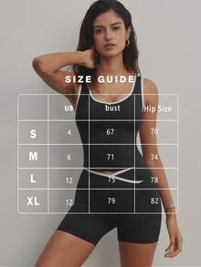 FWH 街头时尚，夏季基本款运动套装，裸感面料和收腹设计，适合健身和街头穿着，内置支撑 + 性感短裤，内置可拆卸护垫，无肩带文胸上衣 + 塑身短裤，非常适合跳舞/跑步，女式内置文胸吊带背心 + 高腰短裤两件套