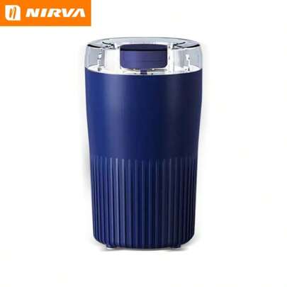 Nirva Nirva to elektryczny młynek do kawy o pojemności 80 gramów, kompaktowy młynek do suchych produktów. Elektryczny młynek do ziaren działa przy napięciu 220–240 V i jest wyposażony w standardową wtyczkę europejską. Posiada przycisk startowy i nadaje się do wielofunkcyjnego mielenia ziaren i chińskich ziół na sucho. Nie wymaga baterii.