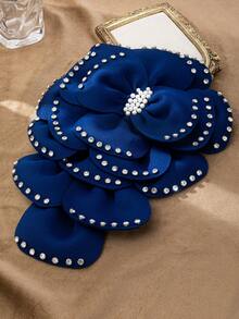 1pc Women's Versatile Multi-Layer Fabric Beaded Fashion Brooch/Shoulder Decor, Suitable For Daily, Party, Celebration, Vacation Wear, Summer New Arrival - Flower Shoulder Ornament - View 16