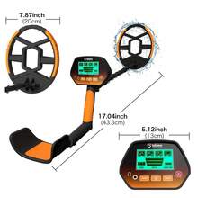 syvio Metal Detector, Golden Detector, Pinpoint & Terrain ModesProfessional Metal Detector For Adults Detectors With High Accuracy Lightweight Search Coil, All Metal & Disc Modes For Junior & Youth Golden Detector, Super Easy To Operate, Lightweight - 綠色 - 查看 2