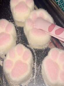 1个中号Tabas可爱猫爪减压玩具：便携式挤压玩具，适合办公桌和户外携带，理想的节日礼物，可爱有趣的装饰品，圣诞礼物，派对小礼物，圣诞袜填充物，课堂奖励，Tabas软萌玩具（果冻迷你尺寸3.5厘米。请在订购前仔细阅读。） - 多顏色 - 查看 4