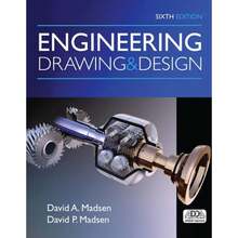 Pre-Owned Engineering Drawing And Design (Hardcover) By David Madsen - Single Book - View 3