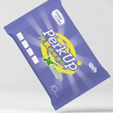 10pcs/Pack Halloween Cooling Wet Wipes, Refreshing Mint Scented Cleansing Wet Tissues, Portable Travel Size Wet Wipes For Daily Use
