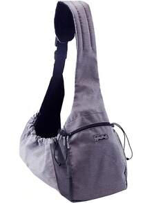Outward Hound PupPak Dog Front Carrier, Medium, Grey – Hands-Free Hiking & Camping Pet Backpack For Small Pets Up To 20 Lbs, Padded Straps, Breathable Mesh, Water-Resistant, Safety Clip - Grey Sling - Xem 10