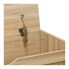 Miroytengo Baúl Mueble Auxiliar  Color Pino 80x40x40 cm - Marrón - Ver 4