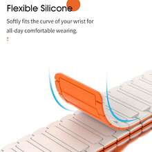 Cinturino magnetico compatibile con Samsung Galaxy Watch 7/6/5/4/FE 40mm 44mm/Galaxy Watch 4 6 Classic 47mm 46mm 43mm 42mm/Watch 5 Pro 45mm/Garmin Vivoactive 6/Vivoactive 5/3/3 Music/Samsung Galaxy Watch 46mm Bands/Gear S3 Frontier, Classic Watch Bands/Galaxy Watch 3 Bands 45mm, 20mm & 22mm Cinturino in silicone sportivo con magnete resistente per Venu Sq 2/Forerunner 55/165/245/645 Donna Uomo