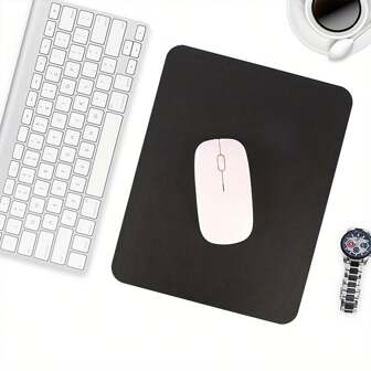 Plain Solid Color Simple Mouse Pad, Desk Desktop Mouse Pad, Wrist Rest Pad, Gaming Typing Desk Mouse Pad,Suitable For Office Computer Mat Back To School