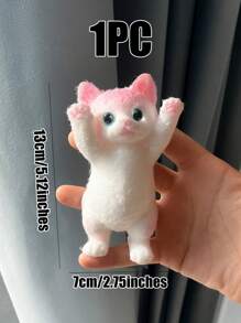 1/8PCS Cute Silicone Simulation Cat, Sticky Stress Relief Toy, Cute Stuff, Taba Squishy, Injectable Bubbles, Travel Portable Fidget Squeeze Toys, Squisy, Blue For Boys, Pink For Girls, Perfect For All Ages Austism, Ideal Holiday Gifts, Small Cute Fun Gift, Fun, Kids Games, Kids Toys, Boy Games, Girl Games, Children's Games, Easter Gifts, Party Bag Fillers, Christmas Stocking Fillers, Fidget Toys, Kids Party Favors[Eyes Random]