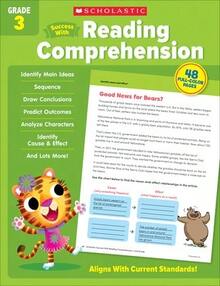 Pre-Owned Scholastic Success With Reading Comprehension Grade 3 Workbook (Paperback) By Scholastic Teaching Resources - Single Book - View 1