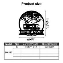 1pc Custom Rv Trailer Metal Sign - Personalized Camping Wall Art, Adjustable Iron Decor For Campsite & Home, Perfect Happy Camper Gift Gifts Birthday Graduation,Multi-Functional, Ornamental,Reusable,Exquisite,Stylish,High-Quality,Colorful,Modern,Custom,Personalized,Unique,Customized Crafts - Multicolor - View 21