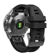 22mm Compatible With Garmin Fenix E/Fenix8 AMOLED 47mm/Fenix 7/7 Pro/6/6 Pro/5/5 Plus Watch Band,Soft Quick Fit Silicone Straps For Forerunner 965 955/Approach S70 47mm/Instinct 2/Quatix 7 Smartwatch