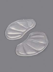 Forefoot Pads,2Pcs Fan-Shaped Shock-Absorbing Anti-Slip Self-Adhesive Heel Protector Tool