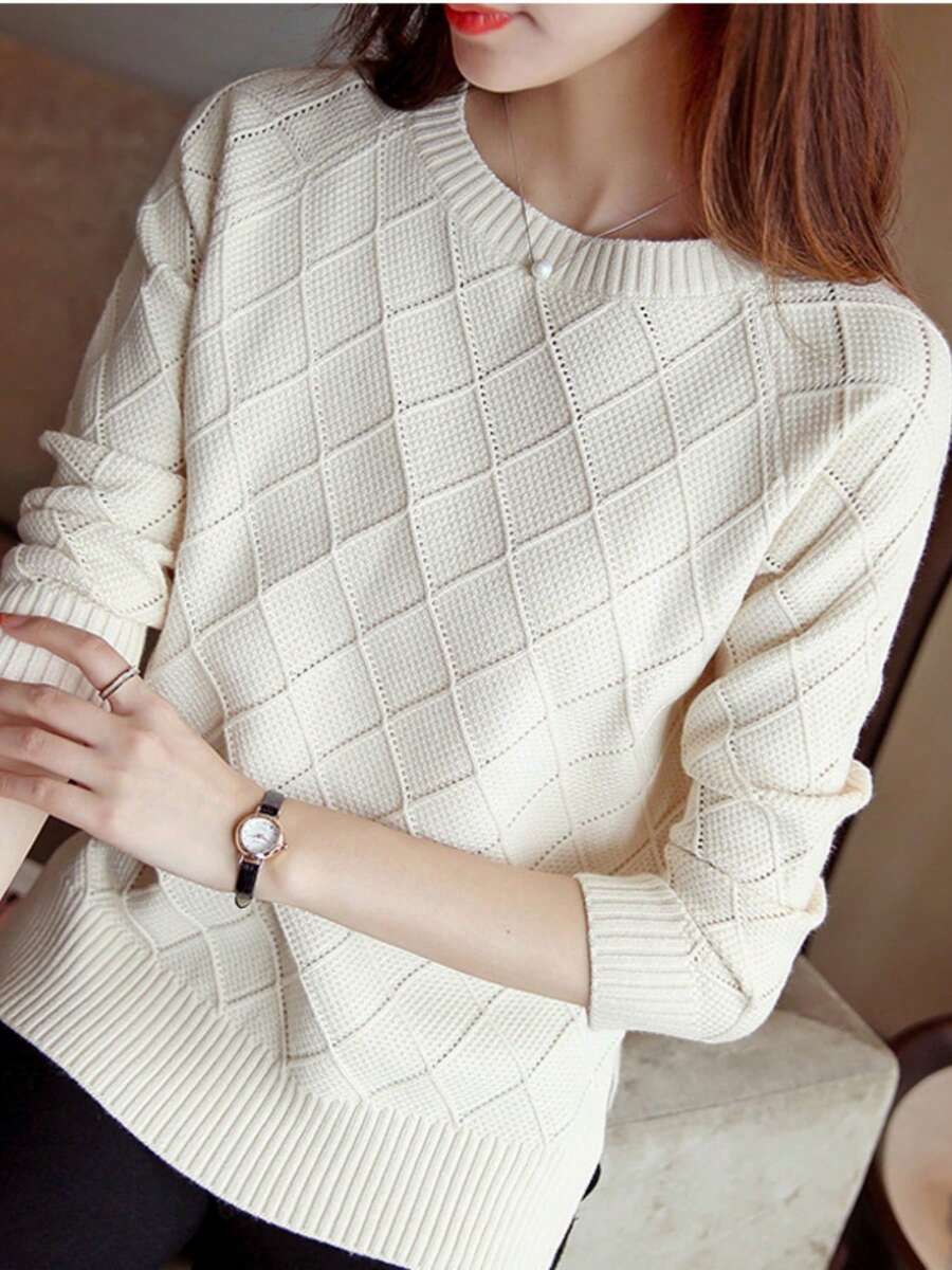 Women Sweaters - White - View 1