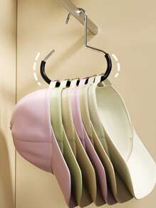 5pcs Hat Storage Hooks, Circular Hangers, Dormitory Wardrobes, Duck Tongue Baseball Caps, Suspenders, Bags, Hat Hanging