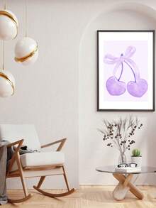 1 pièce Art mural à arcs violets, affiche preppy, décoration appartement universitaire, impression aquarelle d'arcs, décoration de chambre girly, décoration murale, décoration de salon, décoration de bureau, décoration de chambre à coucher, décoration de cuisine, décoration de salle de bain, décoration murale, décoration de la maison, affiches sans cadre - Multicolore - Voir 14