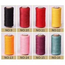 Waxed Thread 131.2 Yards, 150D Leather Sewing Waxed Thread Cord For Beginners Leather Craft DIY Bags Wallets, Shoe Repairing, Jewelry Making,For Home Upholstery Carpet Leather Canvas Repair And Sewing - Multicolor - View 9