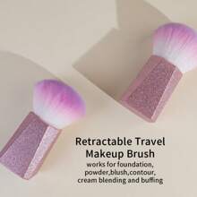 فرشاة تنظيف الوجه كبيرة الحجم بشعيرات ناعمة كثيفة، تصميم مقبض طويل مانع للانزلاق، تقشير لطيف وتنظيف عميق للوجه، مناسبة للبشرة الحساسة، أداة تنظيف الوجه قطعة واحدة