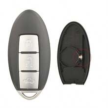 精御琴 3/4/5BTN 汽车遥控钥匙壳 适用于 Nissan Cube Juke Versa Note X-Trail Qashaqai Sunny Juke Altima TIIDA Murano Maxima - 多款式 - 查看 20