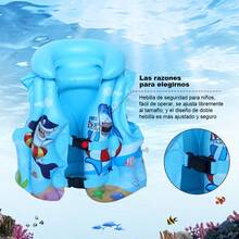 Chalecos de flotabilidad hinchables para los más pequeños - Rosa - Ver 4