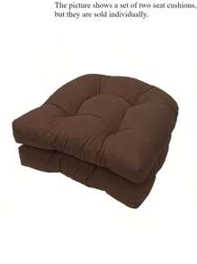 1-Pack Cushions, Perfect For Garden Chairs, Sofas, And Rattan Chairs, Thickened Design, Breathable And Comfortable, Suitable For Outdoor Use School Supplies,Back To School