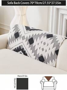 1pc All Season Sofa Cushion Cover, Warm Thickened Sofa Seat Protector, Modern Simple Anti-Slip Sofa Slipcover, Dust-Proof And Washable, Soft And Fade-Resistant, Pet-Friendly, Fits L-Shaped Sofa And 1/2/3/4 Seater Sofa, Suitable For Bedroom, Office, Living Room