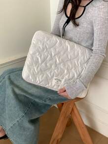 Korean Version Ballet Style Bow Tablet Storage Bag 10/11inch 13/14inch 15/15.6inch Laptop Shockproof Inner Bag - Multicolor - View 12