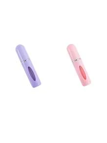 1/3 pièces Bouteille de parfum réutilisable en plastique de 5 ml avec vaporisateur, bouteille de parfum rechargeables, vaporisateur à fine brume portable, atomiseur de parfum rechargeables, flacon de voyage pour parfum, accessoires pour le fitness, le camping, les voyages, les croisières, les fournitures scolaires, parfums pour femmes et hommes