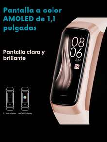 EFFEOKKI Ultra-Thin Fitness Tracker, Unisex, AMOLED Display/Multiple Sport Modes/Waterproof Pedometer Smart Watch, Compatible With IPhone And Android Smartphones - General - View 4