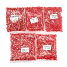 1000pcs/Pack Insulated Cord End Terminal Crimp E0508 1008 1508 7508 2508 Pressure Terminal Ferrules Crimping Terminals Tubular