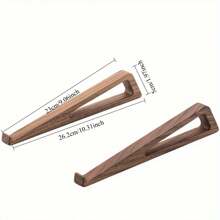 Suporte de madeira para laptop - Suporte de mesa portátil para laptop, feito de madeira de nogueira preta e cerejeira, design com fluxo de ar e refrigeração para escritório em casa, acessório durável para espaço de trabalho e presente de Ação de Graças, Suporte de refrigeração para laptop | Design elegante de madeira | Folheado de madeira natural