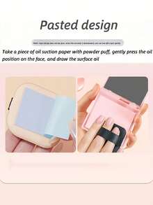 100 Pieces/Box Oil Blotting Paper Unisex Oil Control Shrink Pores Refreshing Facial Oil Blotting Paper, Portable Makeup Tool With Mirror And Puff, Suitable For Makeup Touch-Ups On The Go, Skin Care Accessories, Linen Oil Blotting Paper For Oily Skin (With Mirror Case And Puff), Oil Face Wipes For Home Office School Travel,Blotting Paper,Beauty,Skin Care Products,Spa,Self Care,Skin Care Tools,Face Care,Esthetician Supplies,Skin,Face Wash,Facial