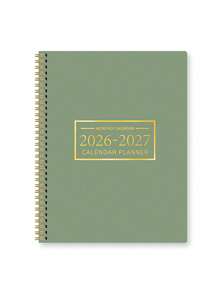 BUBU 1 cuốn sổ kế hoạch hàng tháng 2026-2027, sổ kế hoạch hàng tuần hàng tháng 24 tháng từ tháng 1 năm 2026 đến tháng 12 năm 2027, ghi chú, mục tiêu, thời hạn và suy ngẫm tất cả trong một cuốn sách, quà tặng hoàn hảo cho đồ dùng học tập trở lại trường - màu xanh lá - Xem 7