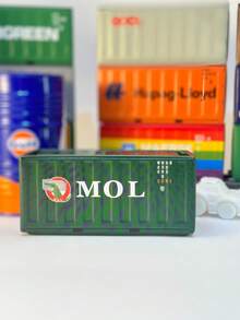 11.5cm Length Mini Metal Container, Retro Industrial Style Office Storage Box, Creative Home Organizer