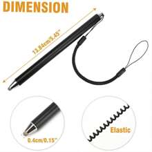 2 In 1 Touch Stylus Pen For Touchscreen Devices, 2pcs Tablet Pens Compatible With IPad, Android//Smartphones/ Touchscreens