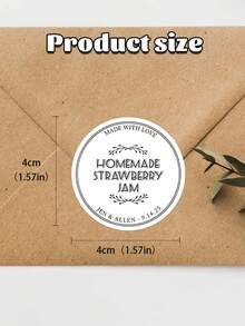 Wedding Jam Labels | Packed With Love Jam Labels | Wedding Favor Stickers | Wedding Jam Stickers | Custom Wedding Jam Labels, Customized Label Date Stickers And Packaging Stickers. Personalized Homemade Jam Stickers, Customized Fruit Jam Label, Jam Packed With Love, Small Business Food Packaging Labels - Multicolor - View 6