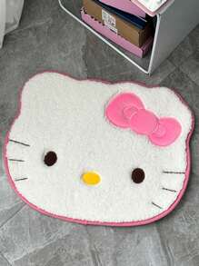 Sanrio 1Pc Hello Kittys Carpet Cute Anime Bedroom Bathroom Carpet Bedroom Living Room Floor Mat Door Mat Decoration Gift(Some Parts May Be Random) Back To School