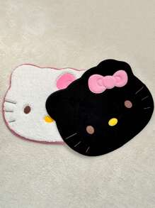 Sanrio 1Pc Hello Kittys Carpet Cute Anime Bedroom Bathroom Carpet Bedroom Living Room Floor Mat Door Mat Decoration Gift(Some Parts May Be Random) Back To School