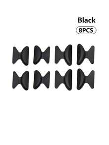 8pcs Butterfly-Shaped Silicone Nose Pads, Anti-Slip Nose Pad Risers To Prevent Marks And Slippage For Eyeglasses